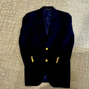Men’s Traditional Brooks Brother navy jacket: 1818 Fitzgerald style.Size 36